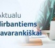Mokesčių pakeitimai savarankiškai dirbantiems: kas keisis?
